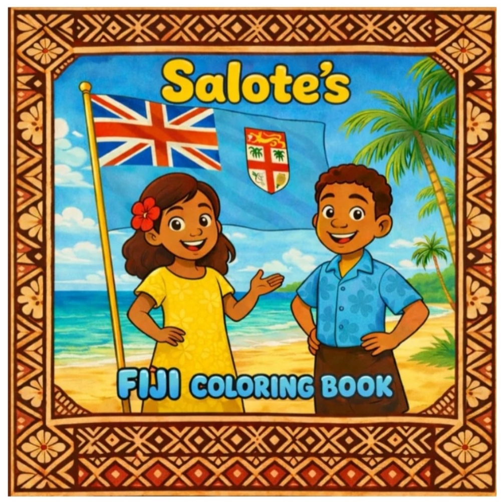 Fiji Coloring Book-AMAZON.com